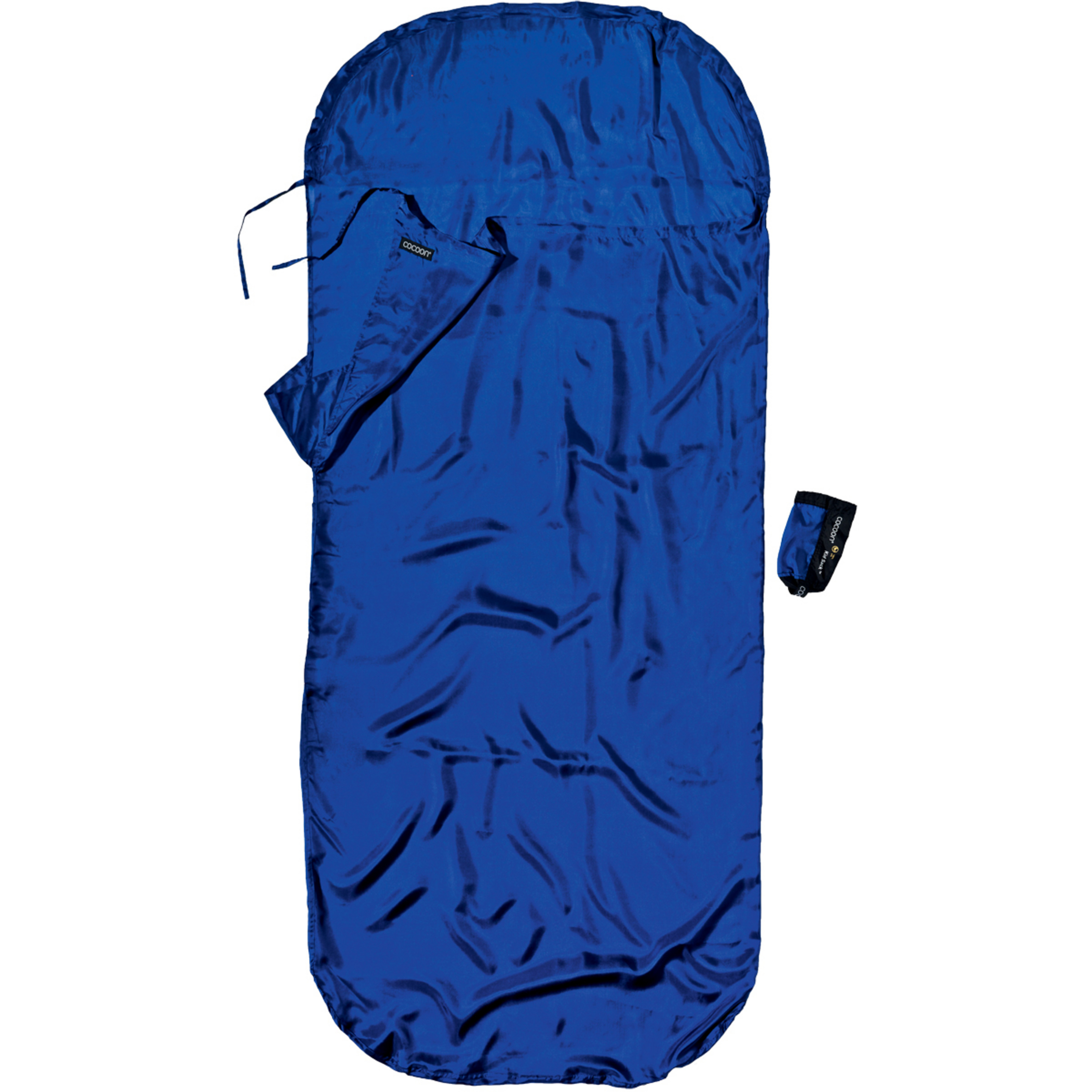 Cocoon Silk Liner Schlafsack Kinder Hüttenschlafsäcke & Inlets blau Größe max. 170cm Trekking
