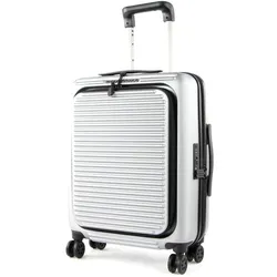 Mandarina Duck Tank Case Cabin Trolley With Front Pocket, Koffer, Silber