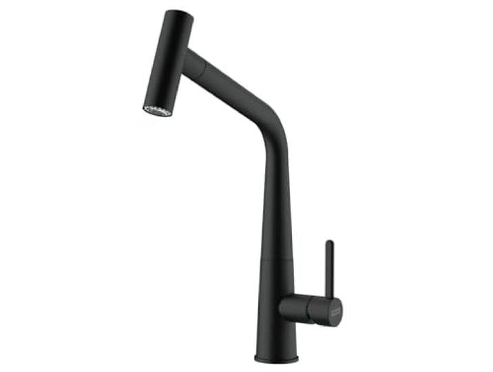 FRANKE 115.0625.190\, Robinet d'évier de cuisine Icon pull-out spray\, Mat noir