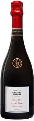 """Champagne Leclerc Briant""" """Champagne Leclerc Briant Grand Blanc Brut Zero 2014 Champagne - France"""