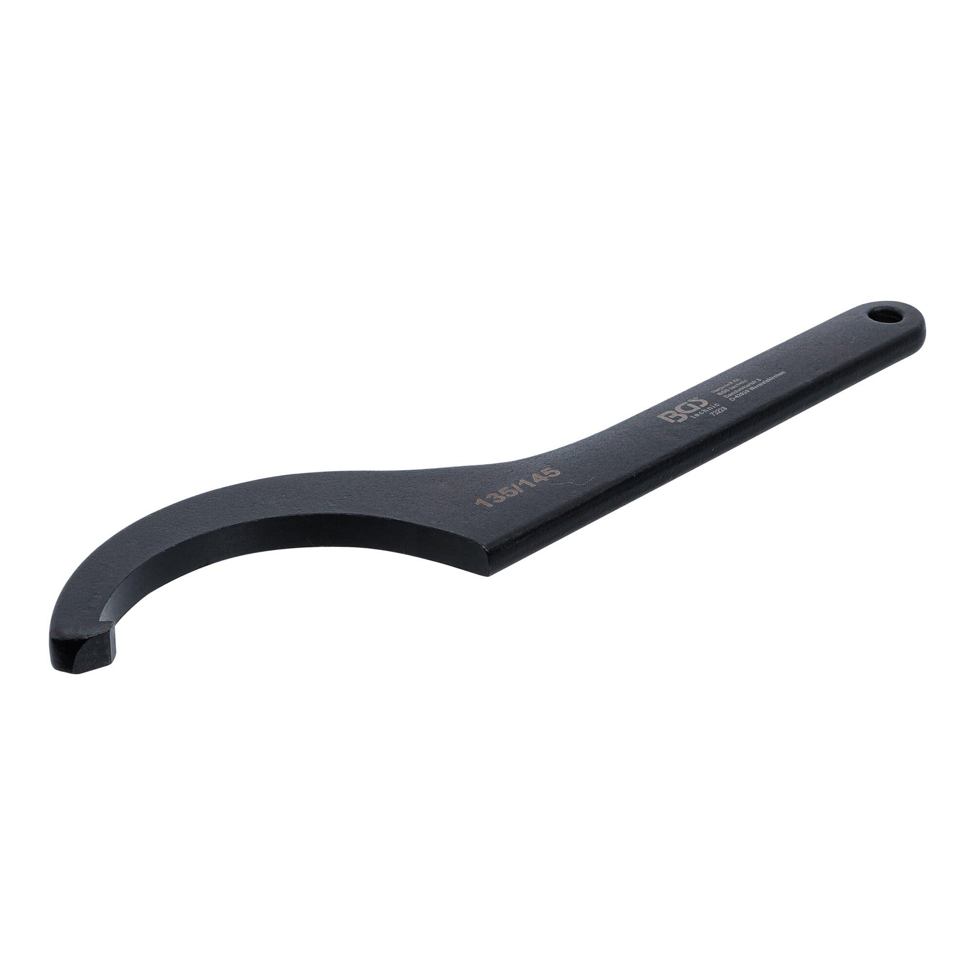 BGS Hakenschlüssel mit Nase, 135 - 145 mm ; BGS technic (73223)