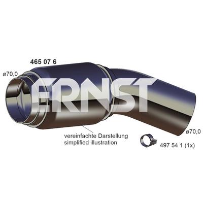 ERNST Flexrohr, Abgasanlage 465076 für BMW