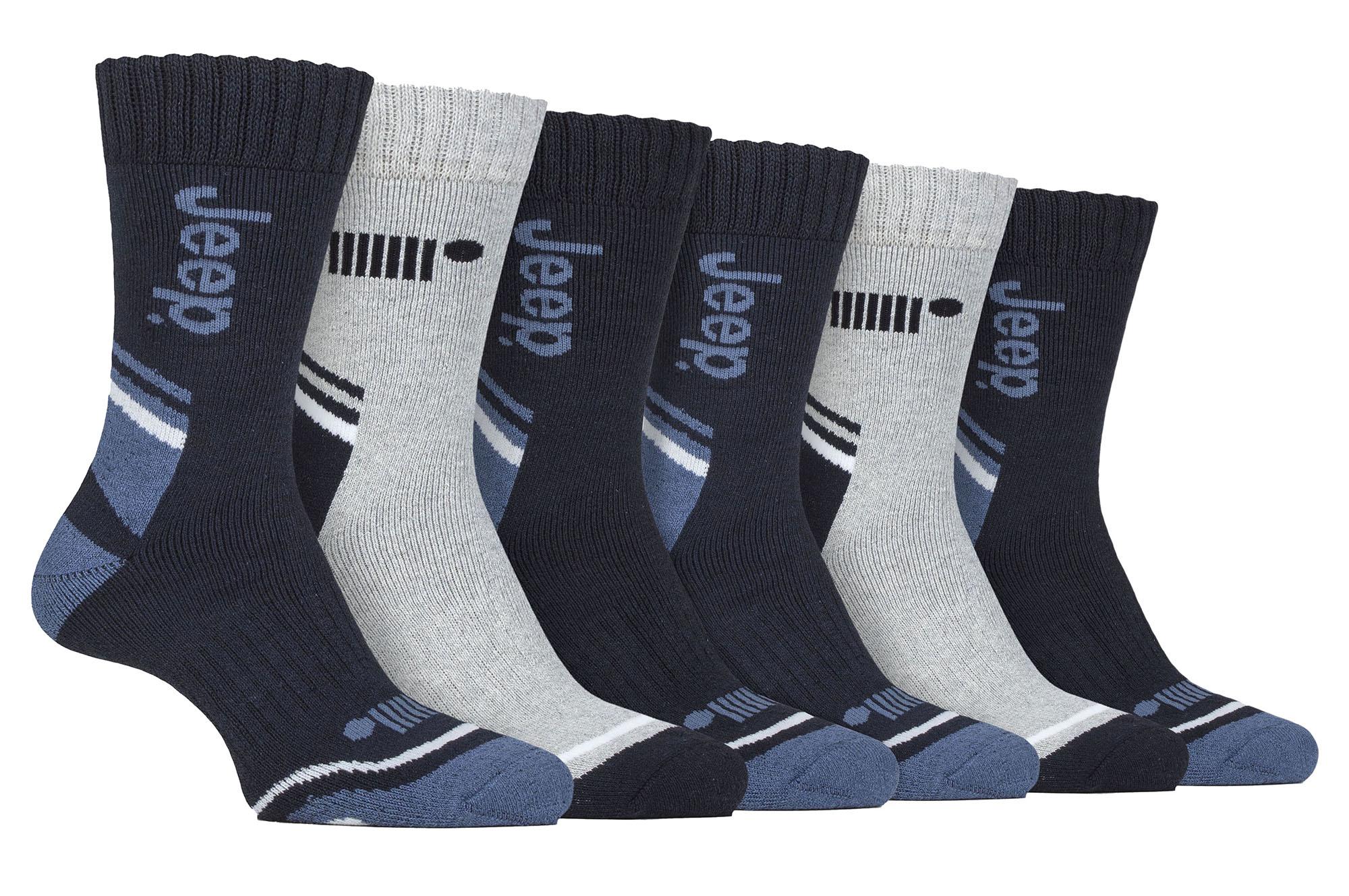 Herren 6er-Pack Trekking-Outdoor-Socken | Polyester-Socken fürs Wandern