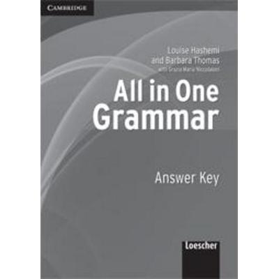 All in One Grammar Answer Key Italian edition, Taschenbuch von Louise Hashemi,Barbara Thomas, Cambridge University Press, 978-0-521-71678-9