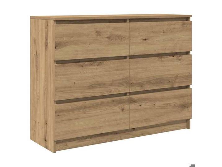 Luxueux Best*Buffet de couloir - Meuble Étagère pour rangement de cuisine/salon - chêne artisanal 100x35x76 cm - Bois d'ingénierie