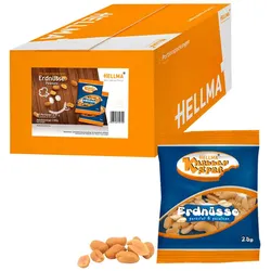 HELLMA Knabberspaß Erdnüsse geröstet & gesalzen