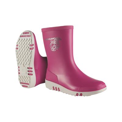 Gummistiefel DUNLOP "Mini", Mädchen, Gr. 20, pink, Obermaterial: 100% PVC PVC., Schuhe Gummistiefel