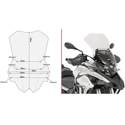 Givi, Motorrad Zubehör, Benelli TRK 502 (2017 à 2020)