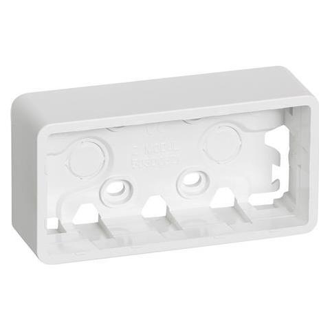 LK FUGA BASELINE Unterlage 2½ Modul, Weiss- In Tasche für DIY (AAK503D66211L)