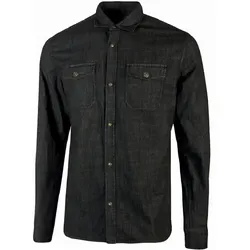 Jeanshemd lang "MAPLE" Exciting - XXL (DE size: XL) - black carbon