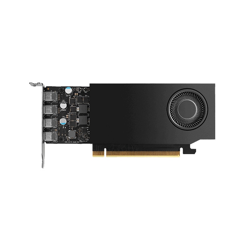 PNY NVIDIA RTX A400 4GB GDDR6 Workstation Grafikkarte 4x mDP VCNRTXA400-PB