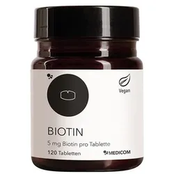 BIOTIN 5 mg Biotin pro Tablette