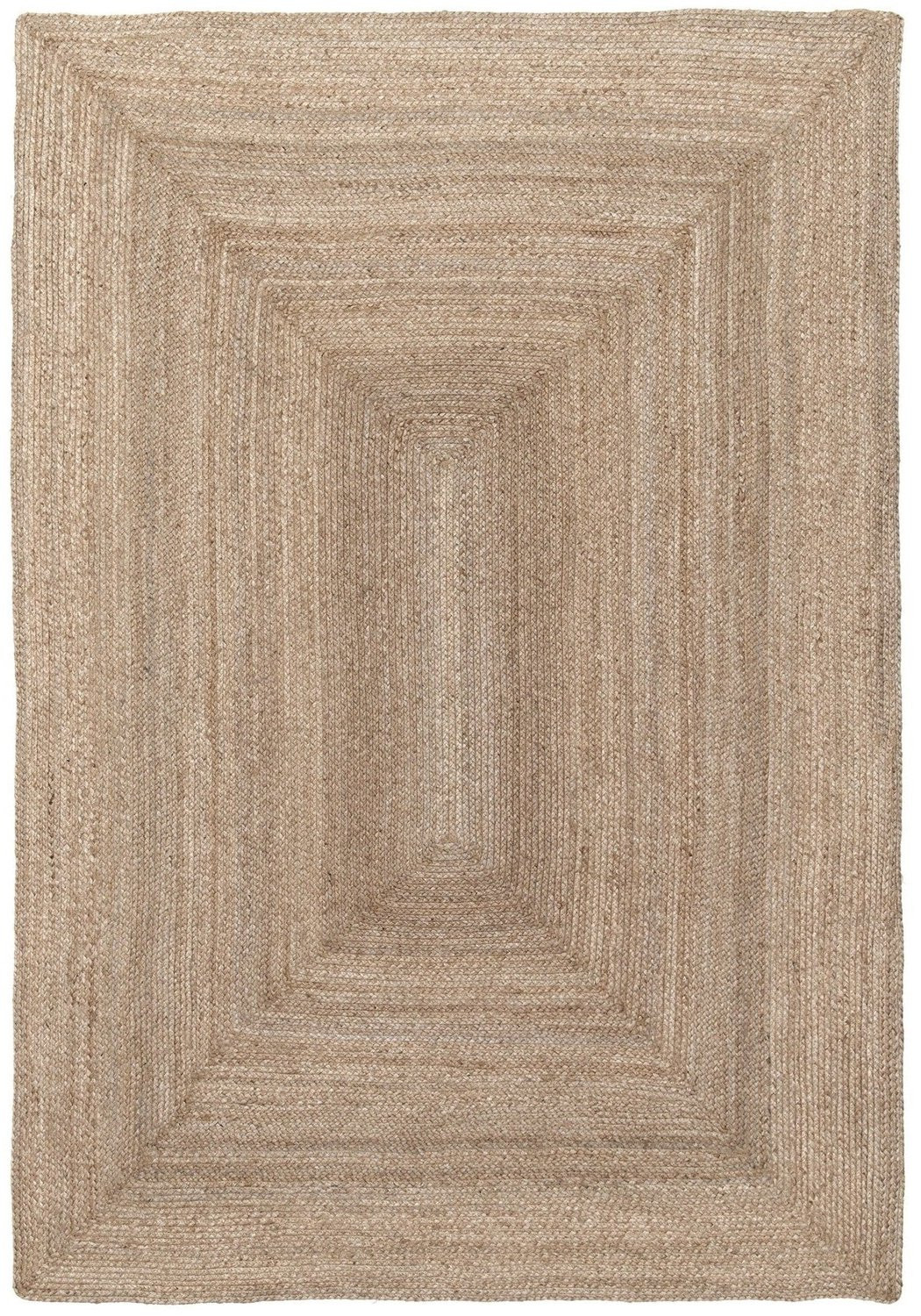 AFK Living - Handgevlochten jute tapijt INDIRA