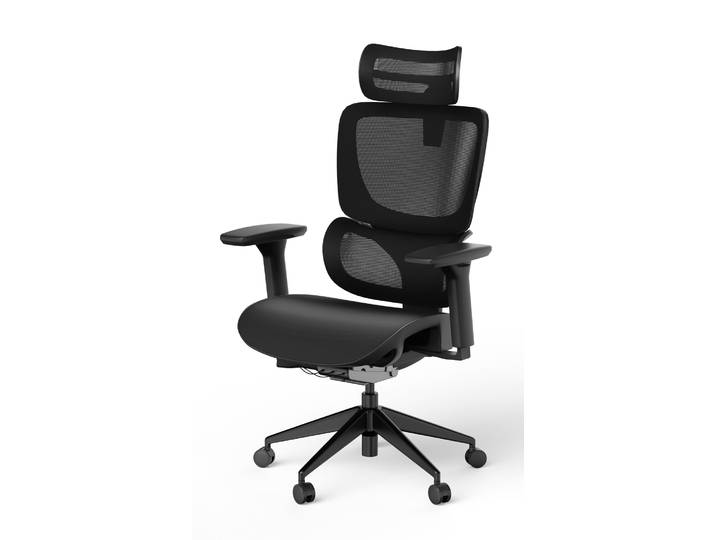 Bürodrehstuhl SENTA FX Hoch Schwarz Schwarz