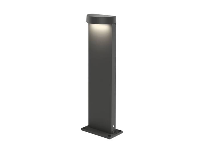 Wever & Ducré Lighting LED Wegeleuchte Palos Round 1.0, dimmbar, schwarz, Aluminium, Modern, LED Außenleuchte