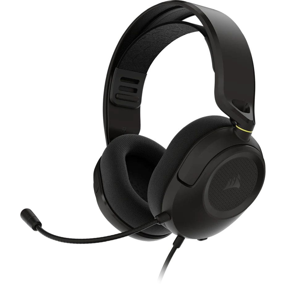 Corsair HS35 v3 Over Ear Kopfhörer kabelgebunden (Schwarz) CA-9011399-WW