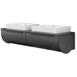 Puris Waschtischkombination Rounds Dekor Cosmos Grey
