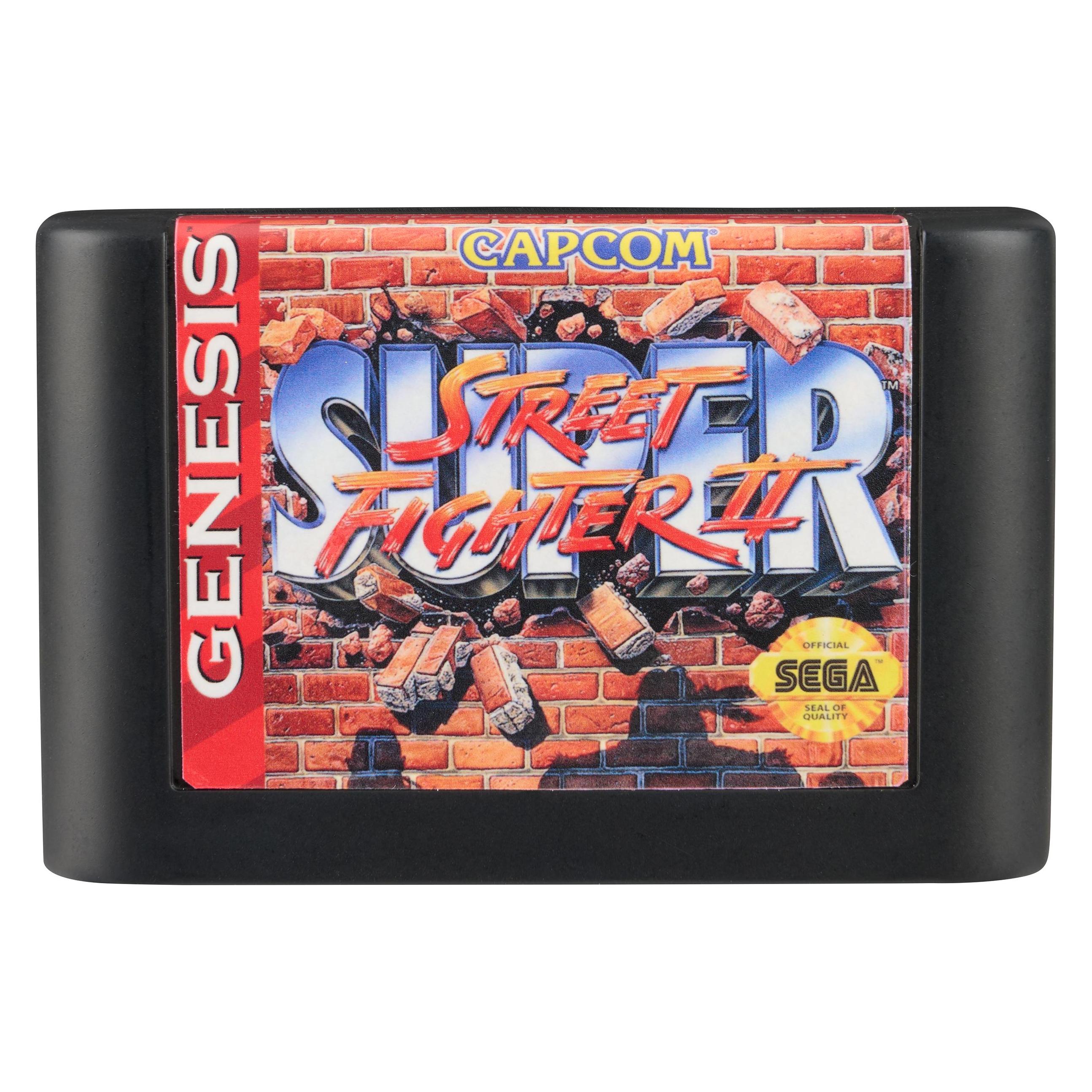 Wilder Toys Street Fighter - Cartouche - Street Fighter II - Mega Drive Consoles Stars (1300572)