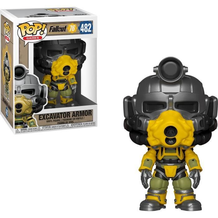 Funko Pop! Fallout 76 Graafwerktuig-pantser 482 Vinylfiguur