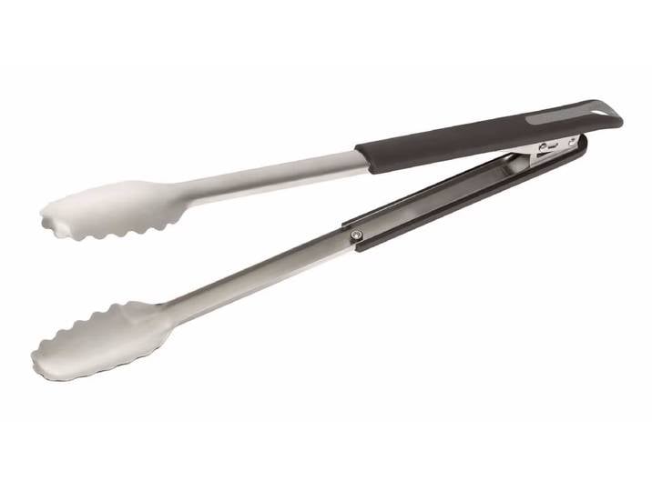 OUTDOORCHEF Zange – Grillzange/Grillbesteck – edelstahl / schwarz