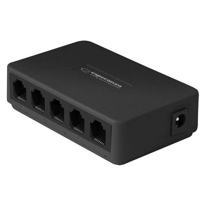 Esperanza 5 PORT ETHERNET SWITCH 10/100 FLUX (5 Ports) (47601444)