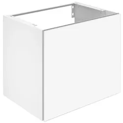 Keuco X-Line Waschtisch-Unterschrank 33152970000 Dekor vulkanit matt beschichtet, Glas vulkanit matt, 65x60,5x49cm, Frontauszug