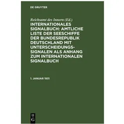 1. Januar 1931, Fachbücher