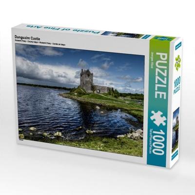 CALVENDO Puzzle Dunguaire Castle | 1000 Teile Lege-Größe 64x48cm Foto-Puzzle für glückliche Stunden