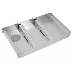 Emco Schmutzfangwanne 75mm   Aluminium   60x40cm
