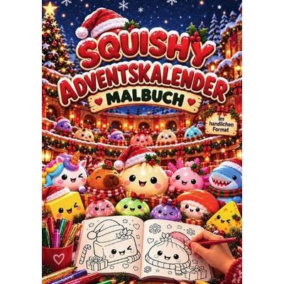 squishy adventskalender / Squishy Adventskalender Malbuch