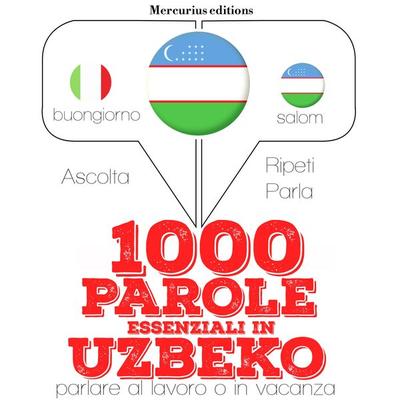 1000 parole essenziali in Uzbeko - JM Gardner, Audio, 9782821116436