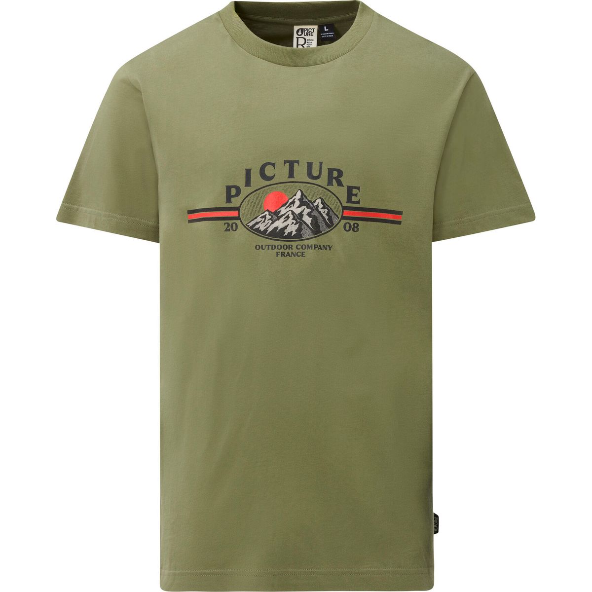 Picture Authentic Tee (A) M MTS1360AOlivineM