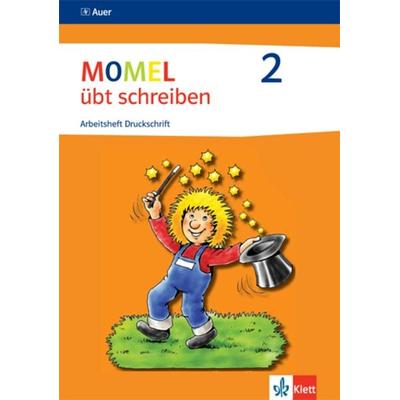 Momel übt schreiben. Schülerarbeitsheft 2. Druckschrift, Geheftet von , Klett Schulbuchverlag, 978-3-12-004870-1