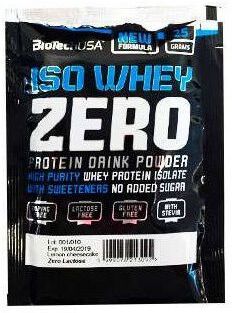 BiotechUSA Isowhey Zero Lactose Free 25 g 3xVanilla