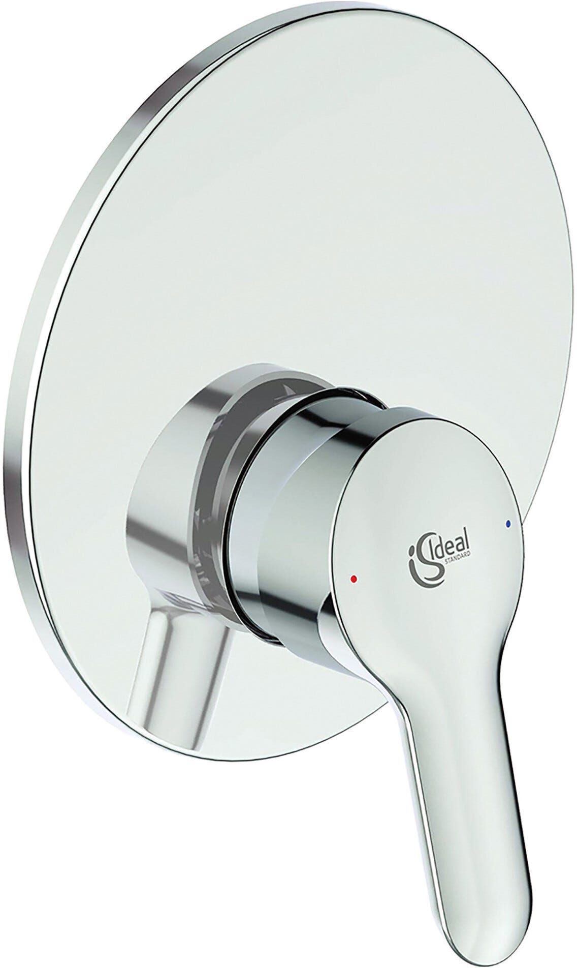 MISCELATORE DOCCIA INCASSO IDEAL STANDARD DOT 2.0 CROMO CARTUCCIA Ø 47 mm