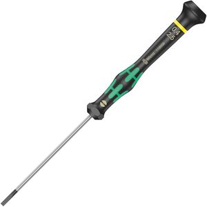 Wera Schraubendreher 2035 Elektroniker, Feinmechanik, 2,5 x 80mm, Schlitz