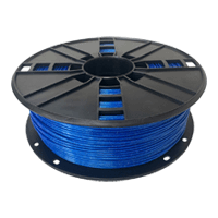Ampertec 3D-Filament metallic PLA mit Glitzer blau 1.75mm 1000g Spule 3DPLA1000MBL1AM