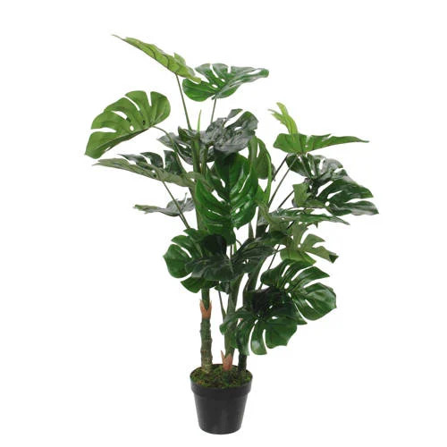 Mica Decorations kunstplant Monstera groen