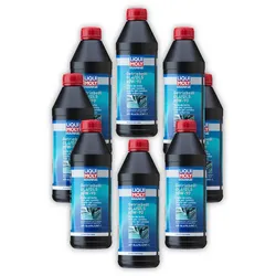 8x Marine Getriebeöl GL4/GL5 80W-90 LIQUI MOLY 25068 Getriebe Öl Boot Schiff 1L