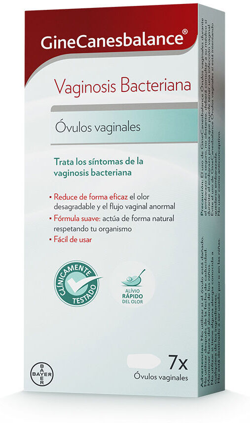 Suppositoires vaginaux Ginecanesbalance 7 u