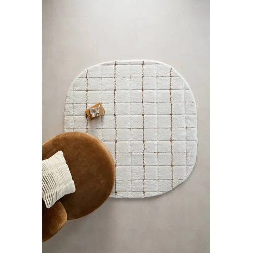 Studio LIVIT vloerkleed off white rond Ø 160 cm