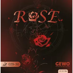 Gewo Belag Rose rot 2,0 - rot 2,0