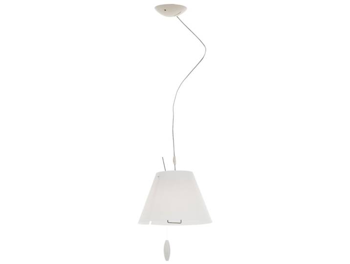 Luceplan Pendellampe Costanza Weiss Polycarbonat B 26 cm