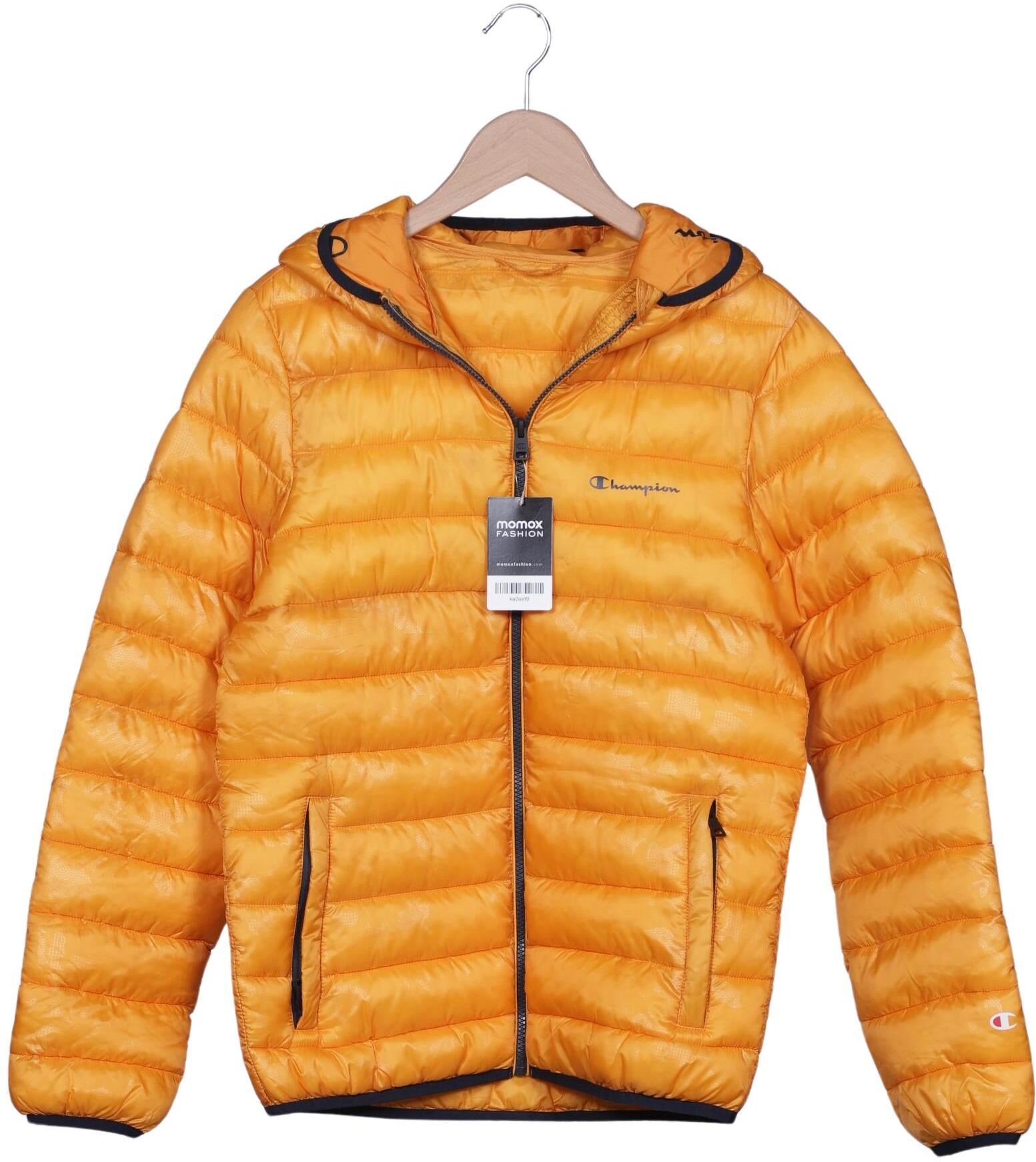 Champion Herren Jacke, Gelb, Gr. S, Synthetik - Second Hand