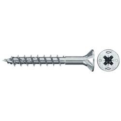 Fischer 670419 Power-Fast II Spanplattenschraube 5 mm 50 mm Kreuzschlitz Pozidriv Stahl galvanisch verzinkt 50 St.
