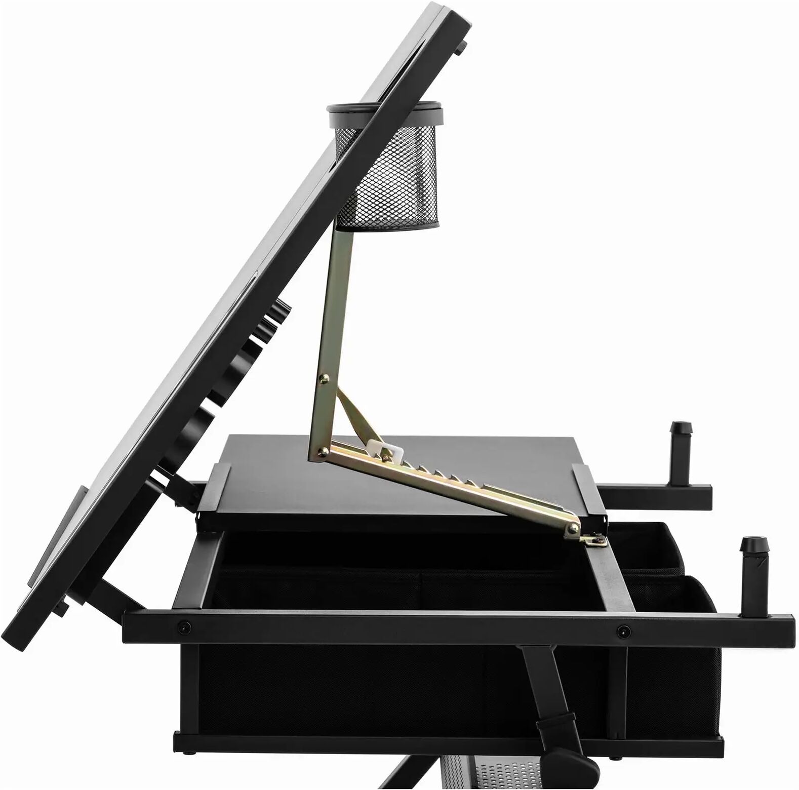 Fromm & Starck Piirustuspöytä - 115 x 60 cm - kallistuksen ja korkeuden säätö - mukana jakkara STAR_DESK_08
