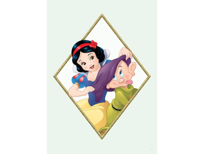 Poster Disney Blanche Neige - Portrait De Blanche-neige 30 Cm X 40 Cm
