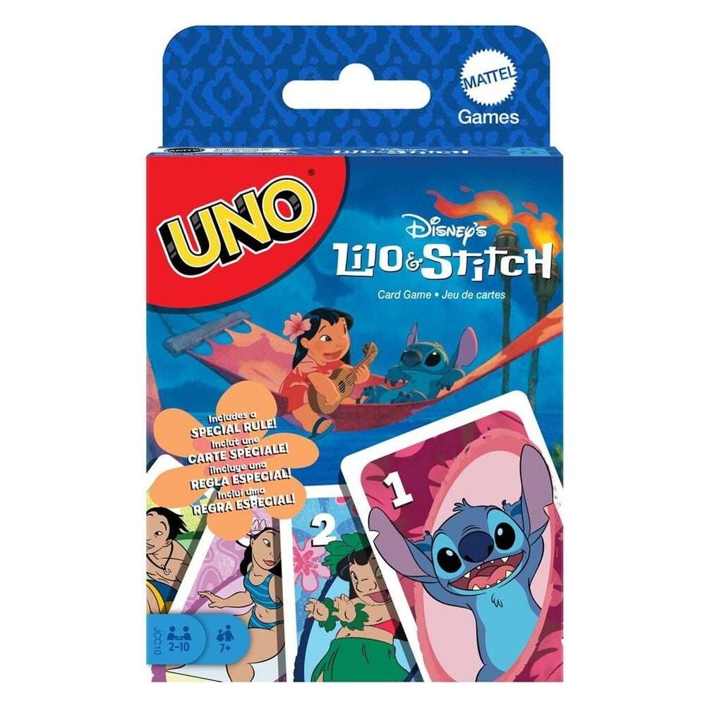 Mattel Games UNO Lilo & Stich (Polnisch, Russisch, Ungarisch, 2 - 10 Spieler) (JCC10)