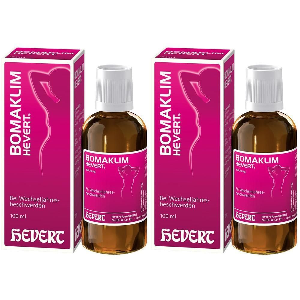 Bomaklim Hevert Tropfen 2x 2x100 ml