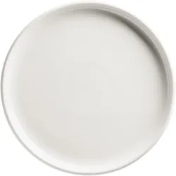 6x Mäser DesserttellerTaya flach21cm ws, Teller, Weiss